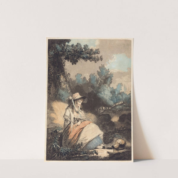 Pauvre Annette by Philibert-Louis Debucourt