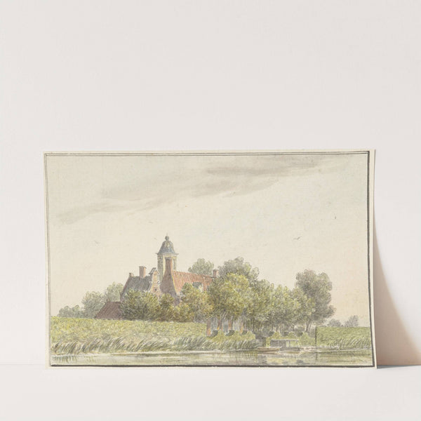 Pauwentuin aan de Amstel by Martinus van der Jagt