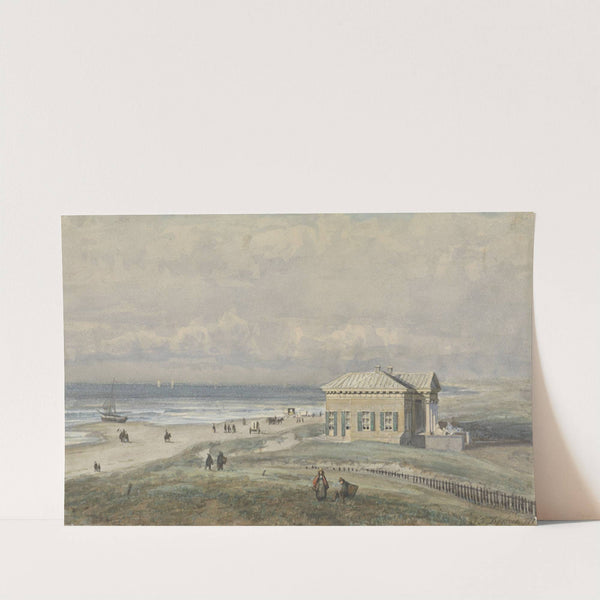 Paviljoen van Wied te Scheveningen by Johannes Josephus Destree