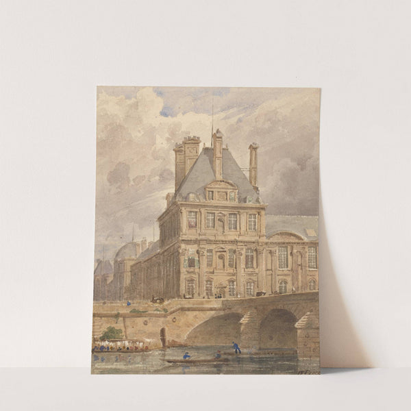 Pavillion de Flore, August 22, 1828 by William Henry Lake Price