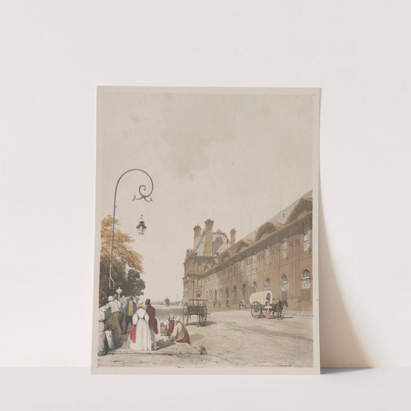 Pavillon de Flore, Tuileries by Thomas Shotter Boys