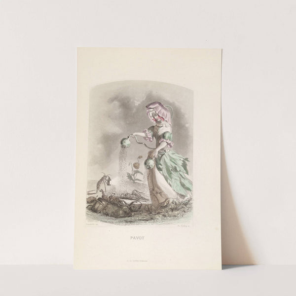 Pavot by J. J. Grandville