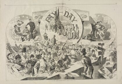 Pay Day in the Army of the Potomac (1863)