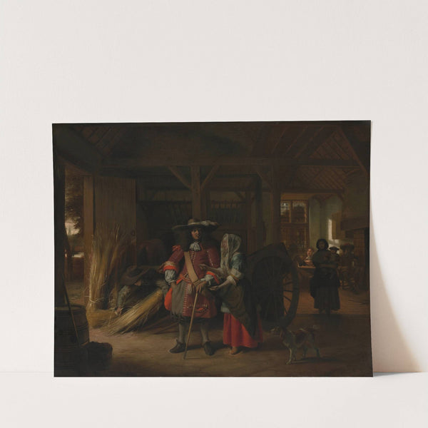 Paying the Hostess by Pieter De Hooch