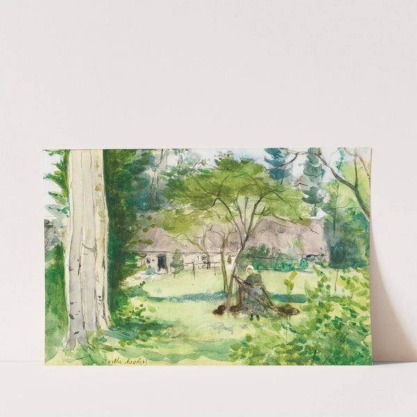 Paysage (1867) by Berthe Morisot