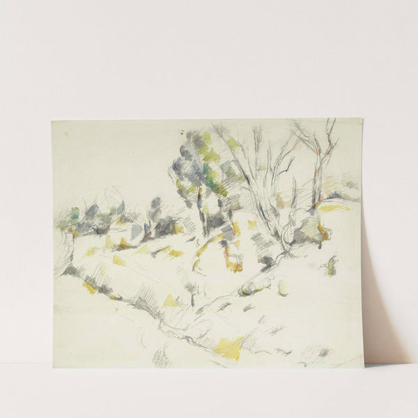 Paysage by Paul Cézanne