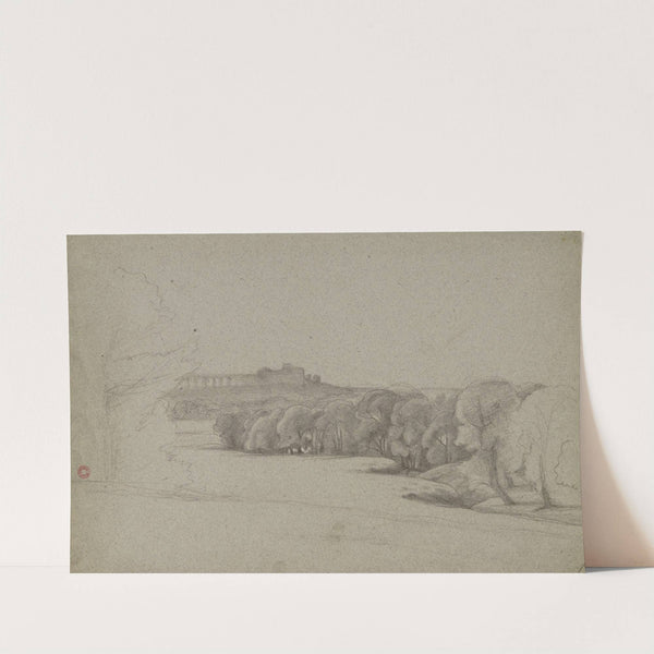 Paysage.. by Jean-Achille Benouville