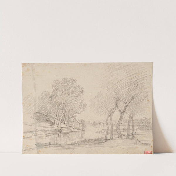 Paysage by Nicolas Louis Cabat