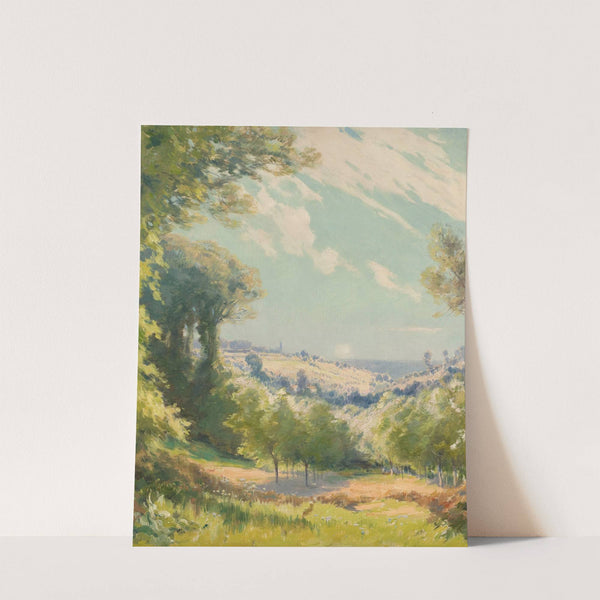 Paysage by Eugène Bourgeois