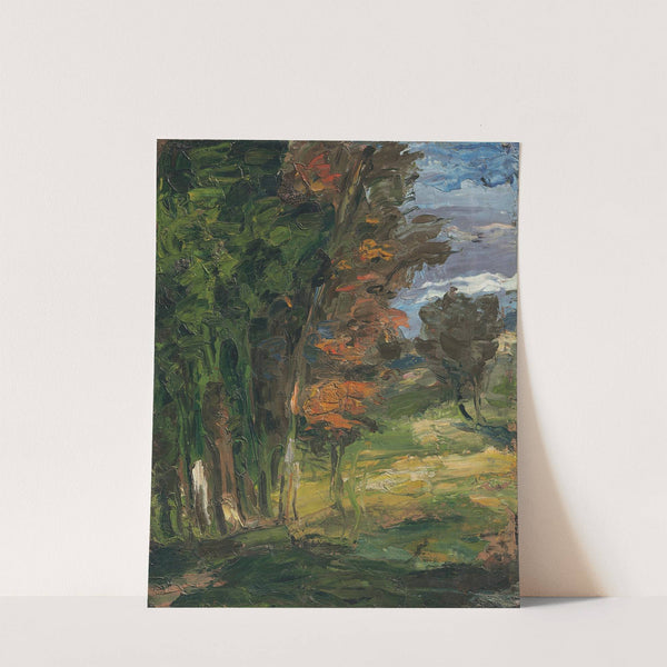 Paysage (1862-1864) by Paul Cézanne
