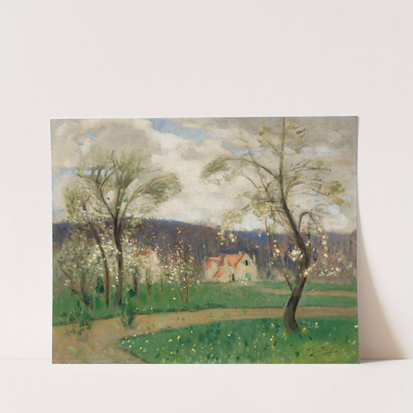 Paysage by Pierre-Eugène Montézin