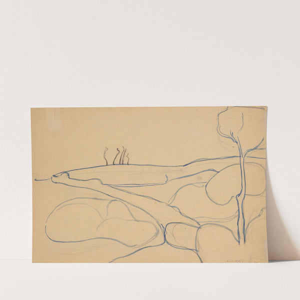 Paysage by Mogens Ballin