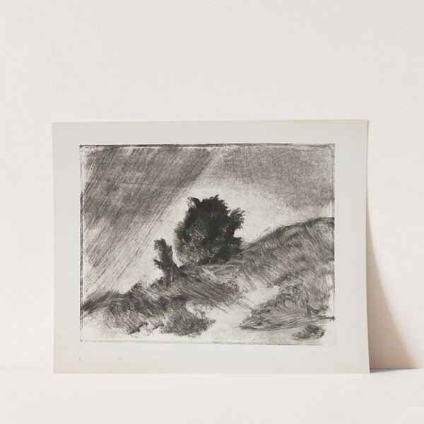 Paysage (1878-1880) by Edgar Degas