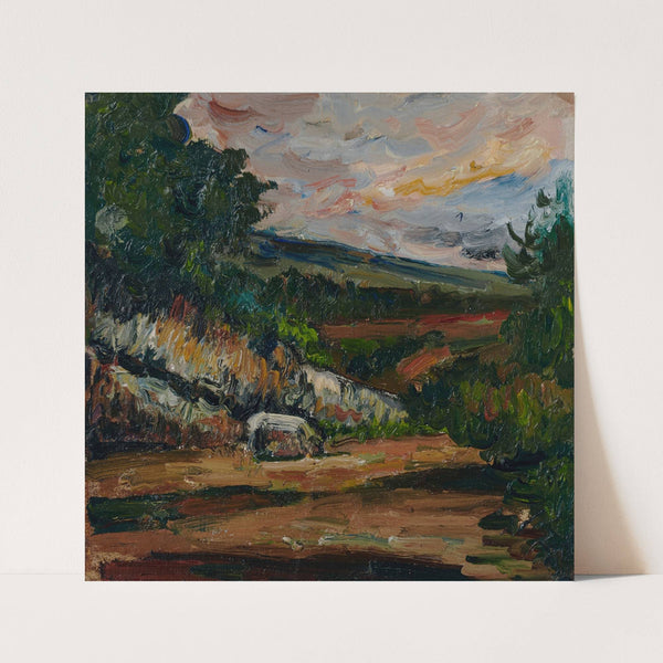 Paysage (1865) by Paul Cézanne