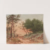Paysage by Henri Laurent Mouren