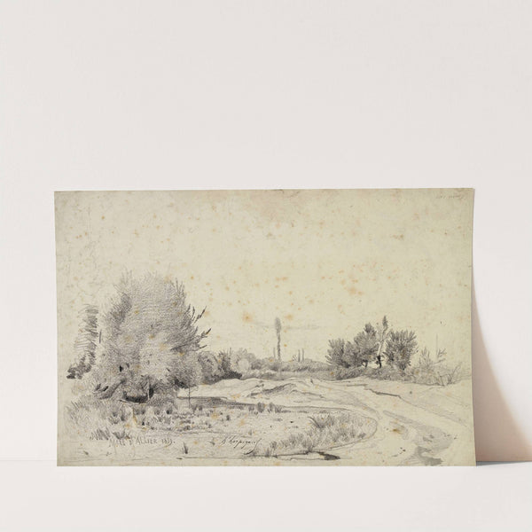 Paysage (1859) by Henri-Joseph Harpignies