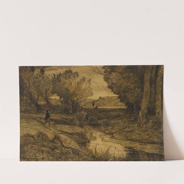 Paysage (1866) by Henri-Joseph Harpignies