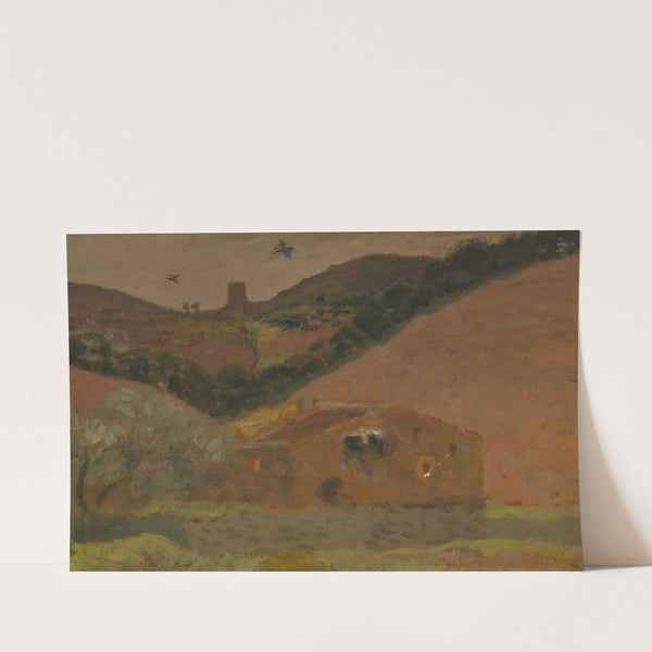 Paysage à Banyuls (1890) by Aristide Maillol