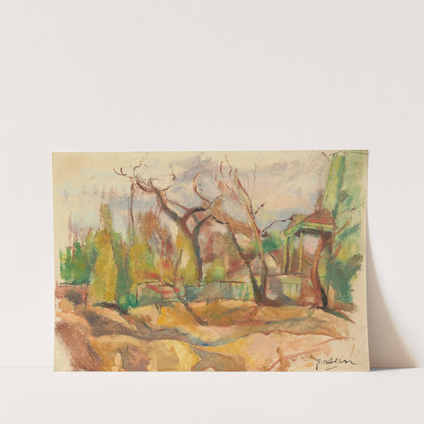 Paysage à Cuba by Jules Pascin