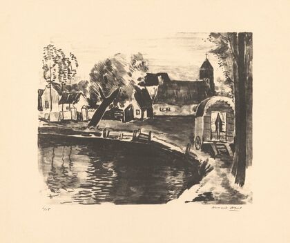 Paysage à Eikenvliet (1914)