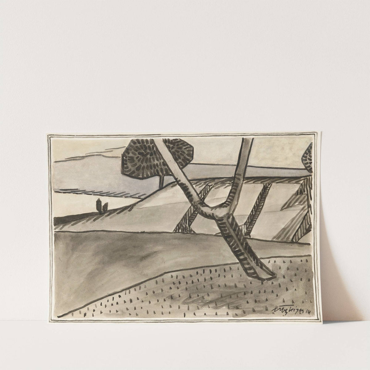 Paysage à l’arbre (1910) by Albert Gleizes