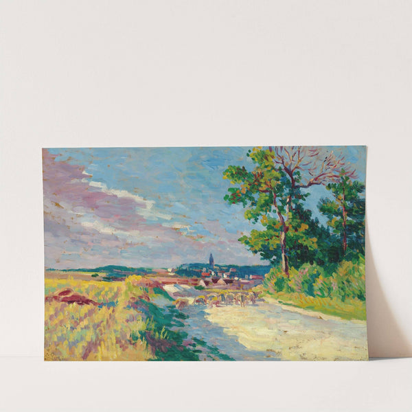 Paysage à Méréville (1904) by Maximilien Luce