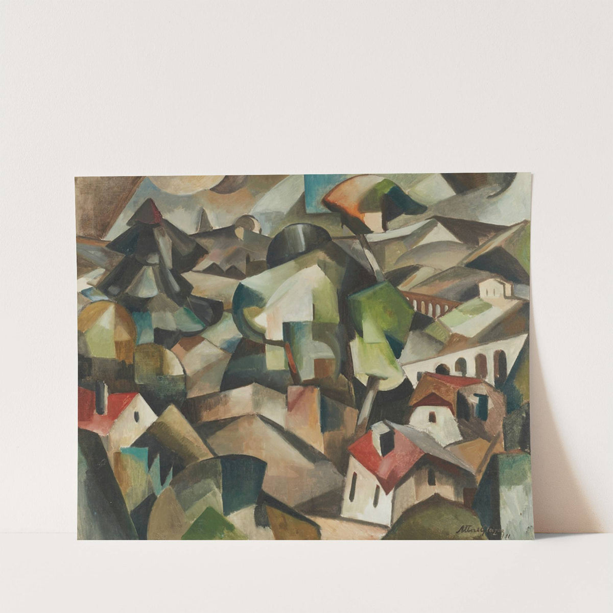 Paysage à Meudon (1911) by Albert Gleizes