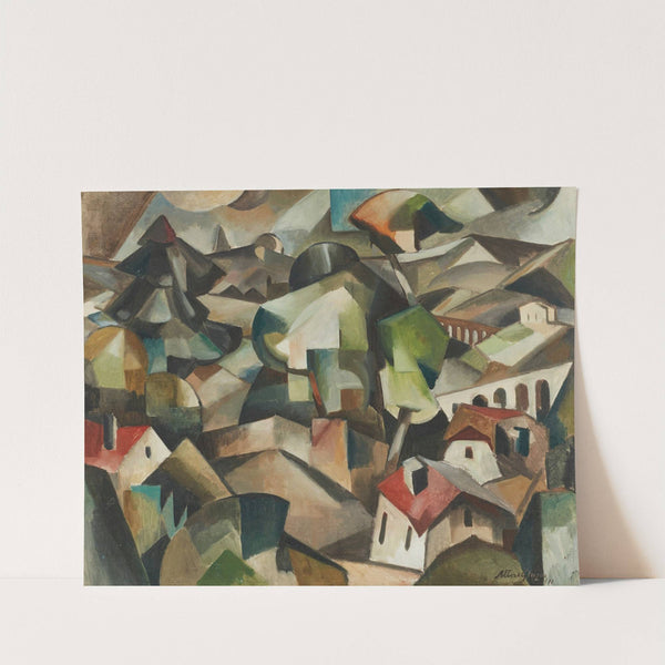 Paysage à Meudon (1911) by Albert Gleizes