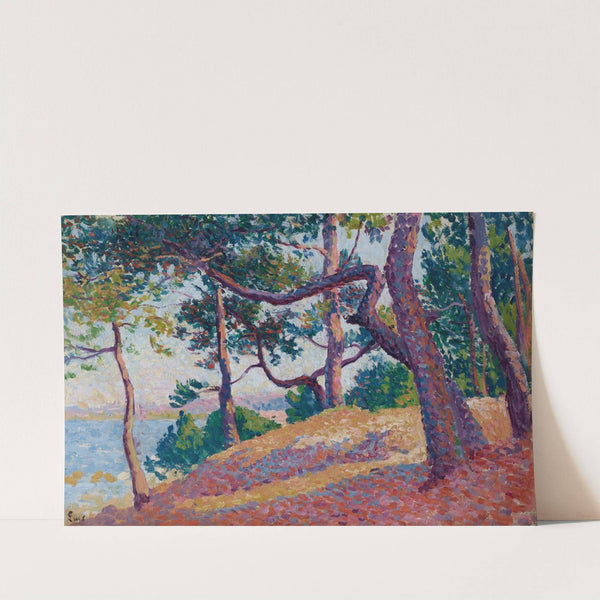 Paysage à Saint-Tropez (1892) by Maximilien Luce