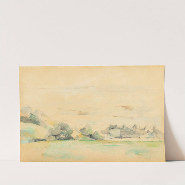 Paysage au bord de l’eau (circa 1878-1880) by Paul Cézanne