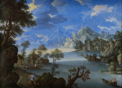 Paysage au bord du lac