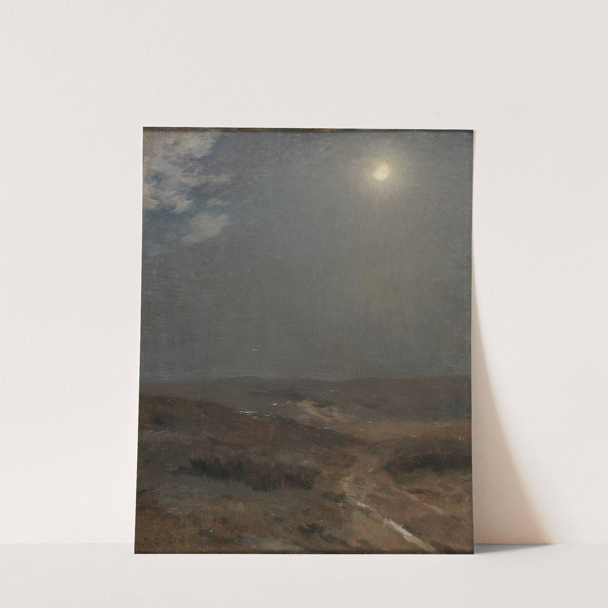 Paysage au clair de lune by Jean Charles Cazin