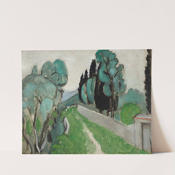 Paysage avec cyprès et oliviers aux environs de Nice (1918) by Henri Matisse