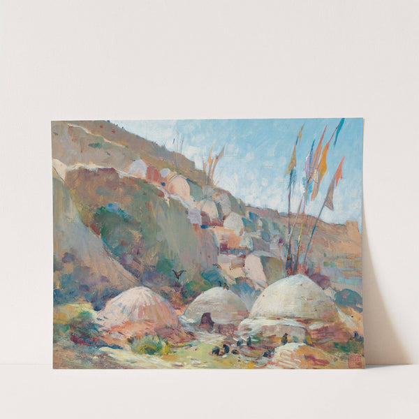 Paysage Chimérique by Alexandre Jacovleff