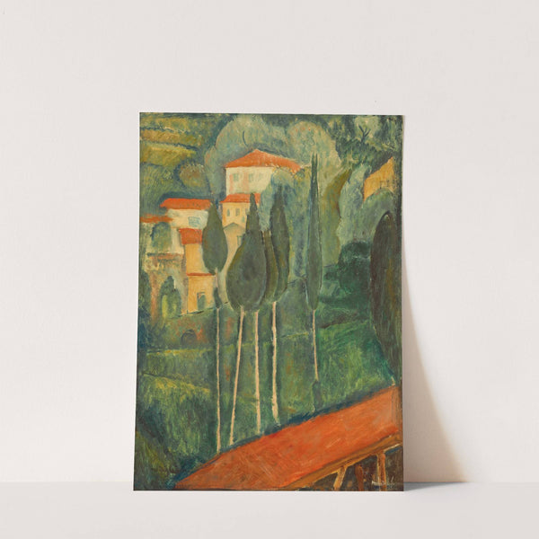 Paysage dans le Midi (1919) by Amedeo Modigliani