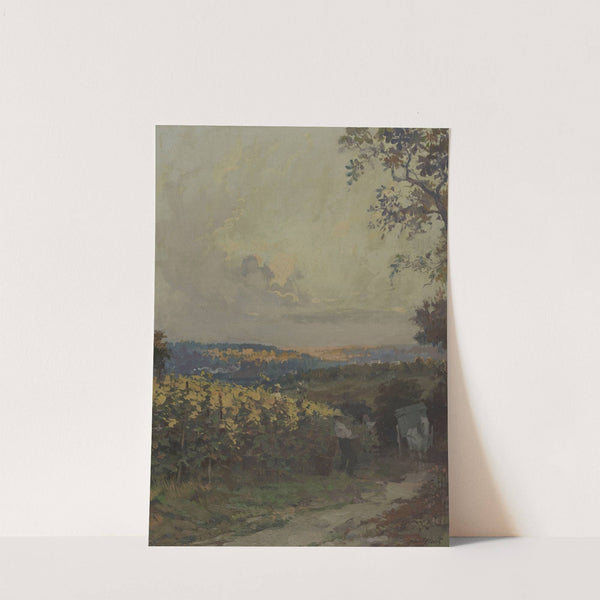 Paysage d'automne by Paul Steck