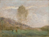 Paysage D’automne Près D’une Côte, Avec Deux Personnages