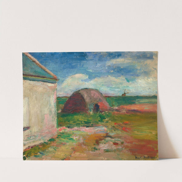 Paysage de Bretagne (1897) by Henri Matisse