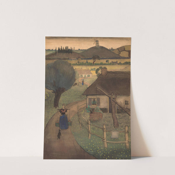 Paysage de Bretagne (circa 1892-1893) by Jan Verkade