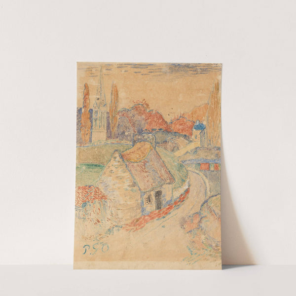 Paysage de Bretagne by Paul Gauguin