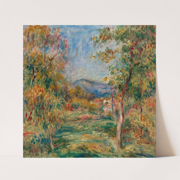 Paysage de Cagnes (circa 1910) by Pierre-Auguste Renoir