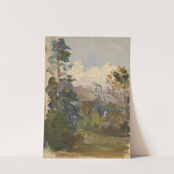 Paysage de Kernouës (1919) by Jeanne Jegou-Cadart