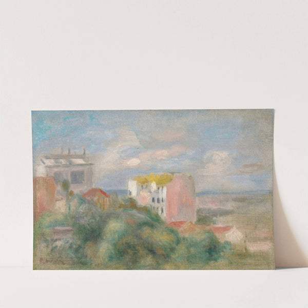 Paysage De Montmartre by Pierre-Auguste Renoir