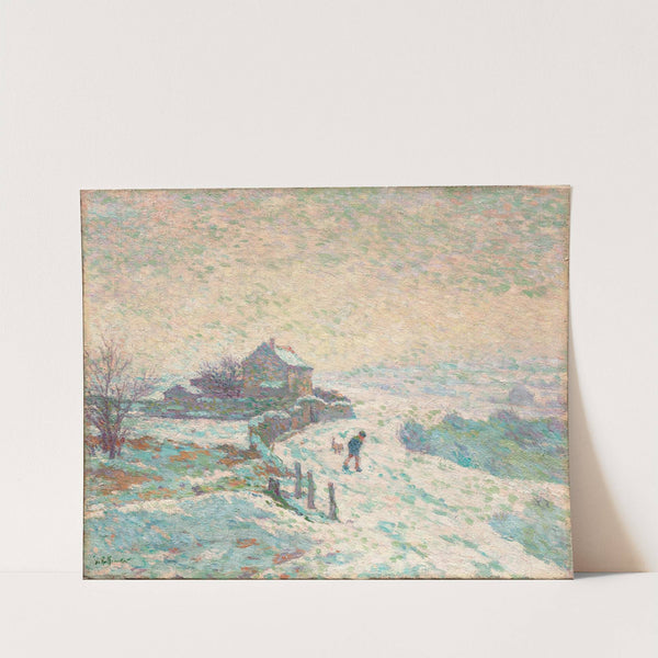 Paysage de neige (1886) by Claude Emile Schuffenecker