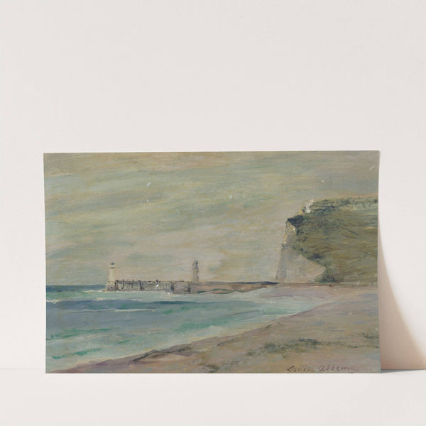 Paysage de plage, Fécamp by Louise Abbéma