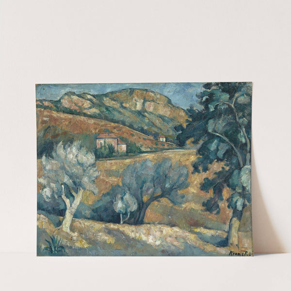Paysage de Provence (circa 1930) by Roman Kramsztyk