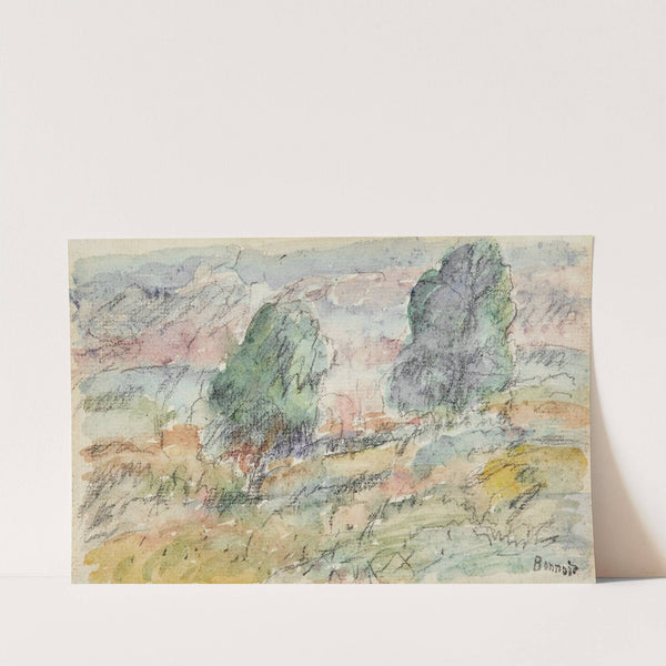 Paysage de Vernon by Pierre Bonnard