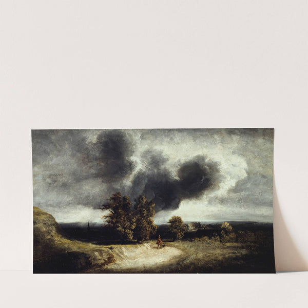 Paysage des environs de Paris. (1830) by Georges Michel