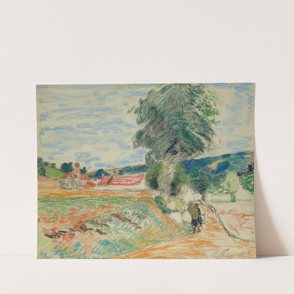 Paysage D’ile De France (1897) by Armand Guillaumin