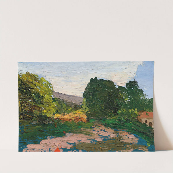 Paysage Du Midi (circa 1865) by Paul Cézanne